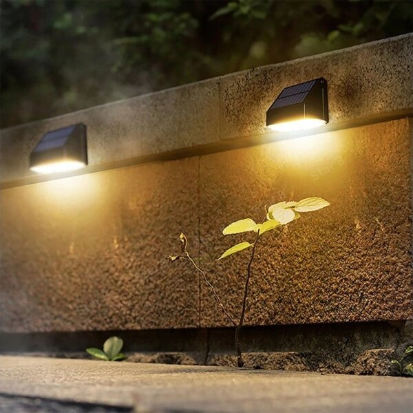 Viking - Lampă solară LED de perete cu senzor LED/3,7V IP54 3000/4000K