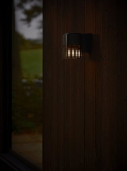 Nordlux - Aplica de perete pentru exterior SIDARA 1xE27/15W/230V IP54 negru