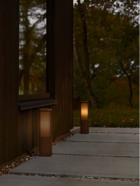 Nordlux - Lampă de exterior SIDARA 1xE27/15W/230V IP44 45 cm maro