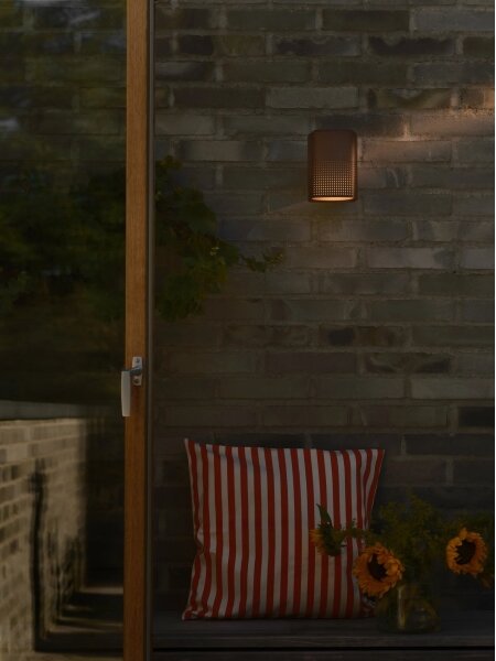Nordlux - Aplică de perete pentru exterior SIDARA 1xE27/15W/230V IP54 maro