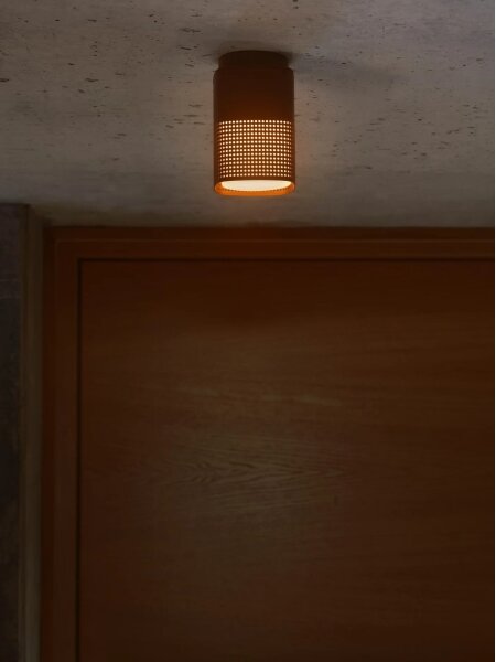 Nordlux - Plafonieră de exterior SIDARA, 1x E27, 15W, 230V, IP54, maro