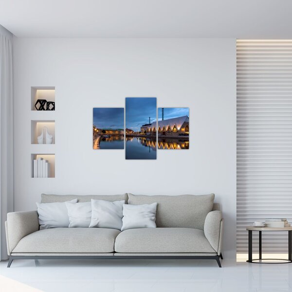 Tablou cu canalul - Göteborg (90x60 cm)