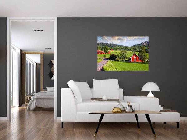 Tabloul cu țară (90x60 cm)