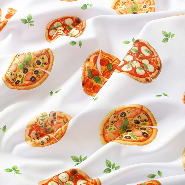 Goldea față de masă teflonată - pizza delicioasă - rotundă Ø 150 cm