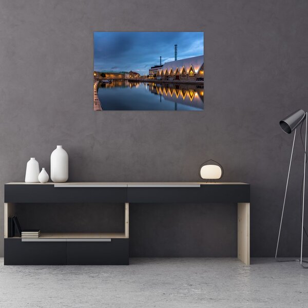 Tablou cu canalul - Göteborg (70x50 cm)