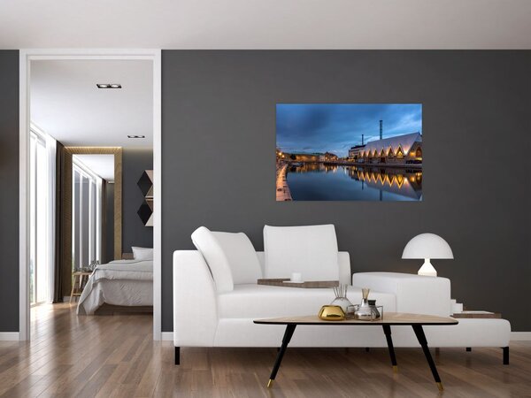 Tablou cu canalul - Göteborg (90x60 cm)