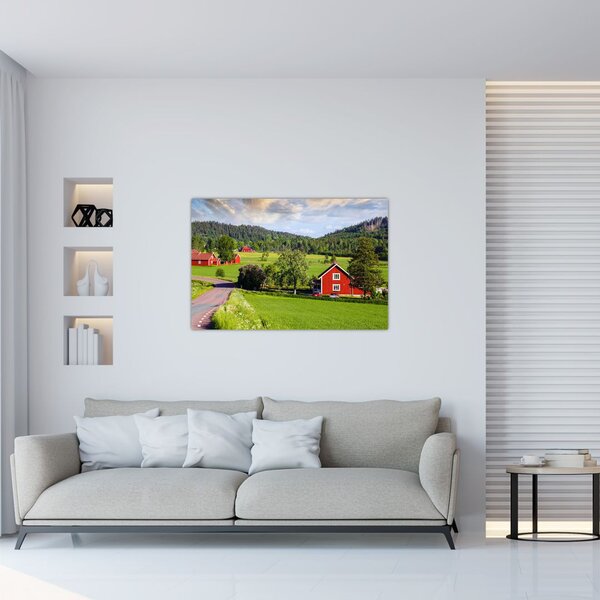 Tabloul cu țară (90x60 cm)