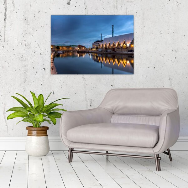 Tablou cu canalul - Göteborg (70x50 cm)