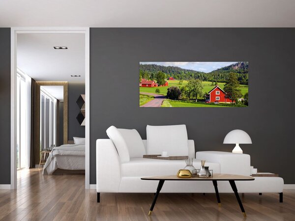 Tabloul cu țară (120x50 cm)