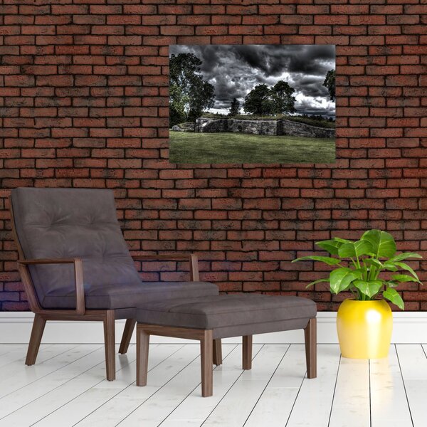 Tablou cu cerul întunecat (70x50 cm)
