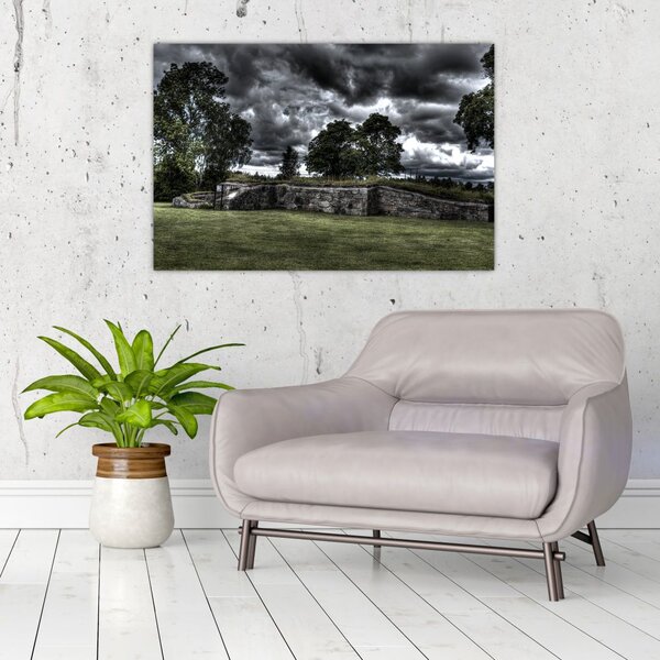 Tablou cu cerul întunecat (90x60 cm)