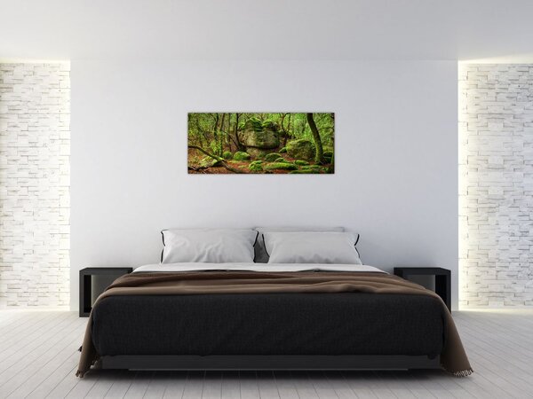 Tablou cu pădurea fermecată (120x50 cm)