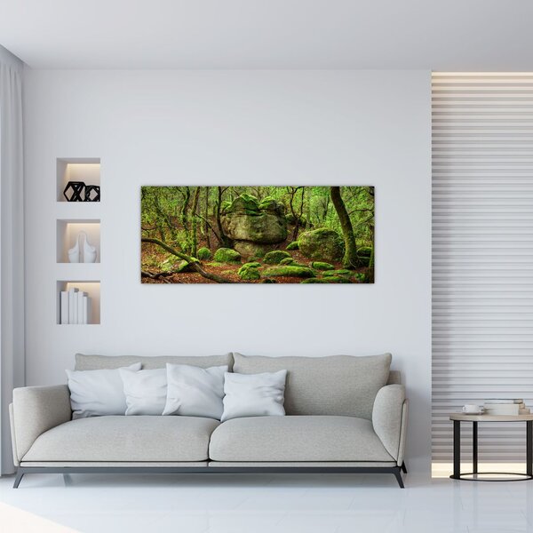 Tablou cu pădurea fermecată (120x50 cm)