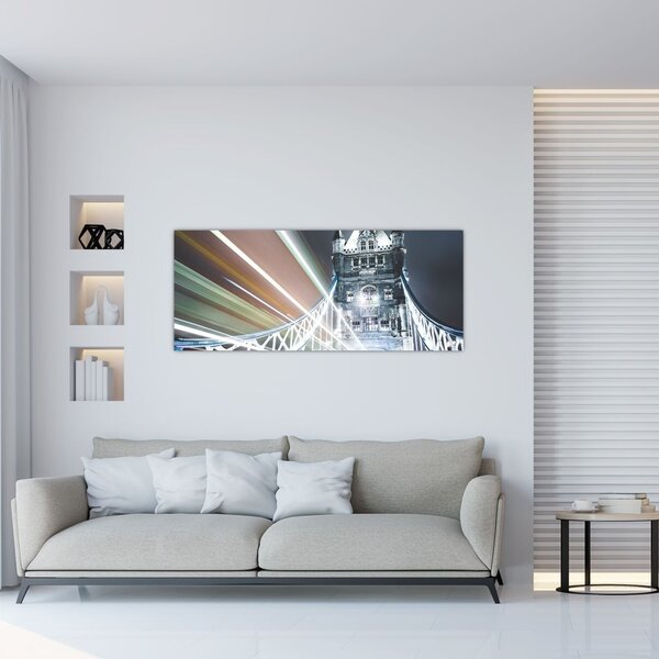 Tablou cu Tower Bridge (120x50 cm)