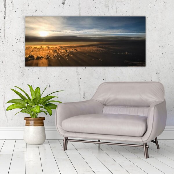 Tablou cu cer (120x50 cm)