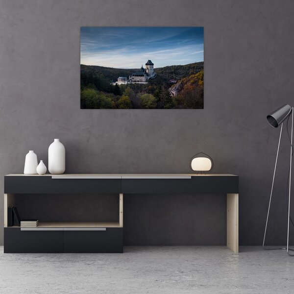 Tablou cu Karlstejn (90x60 cm)