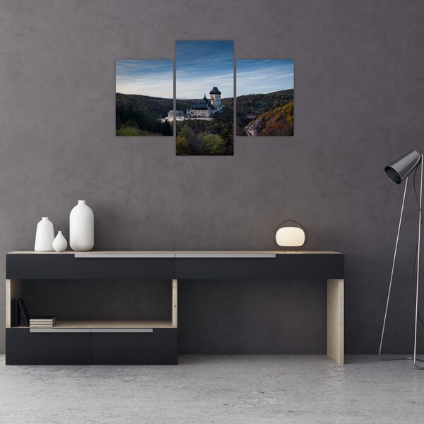 Tablou cu Karlstejn (90x60 cm)