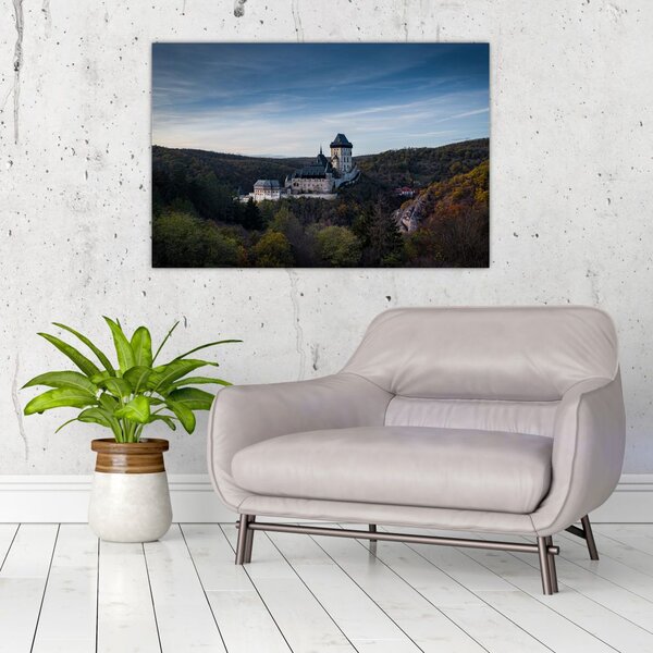 Tablou cu Karlstejn (90x60 cm)