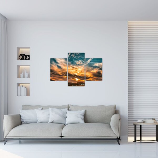 Tablou cu nori (90x60 cm)