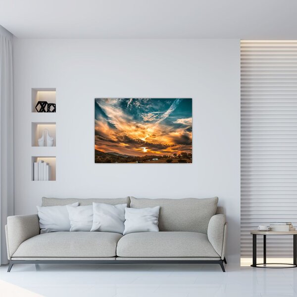 Tablou cu nori (90x60 cm)