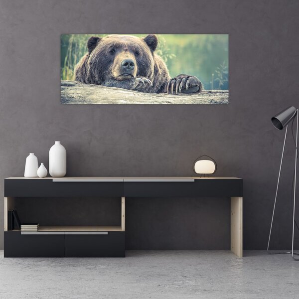 Tablou cu urs (120x50 cm)