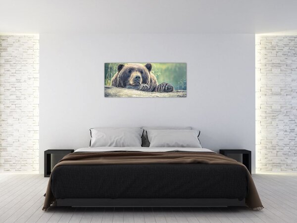 Tablou cu urs (120x50 cm)
