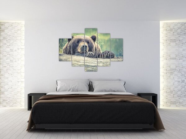 Tablou cu urs (150x105 cm)