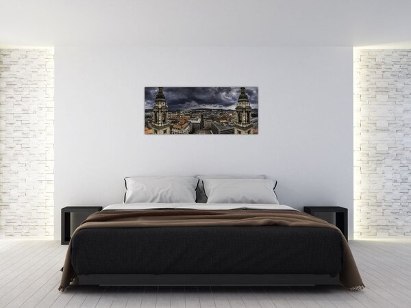 Tablou cu basilică (120x50 cm)