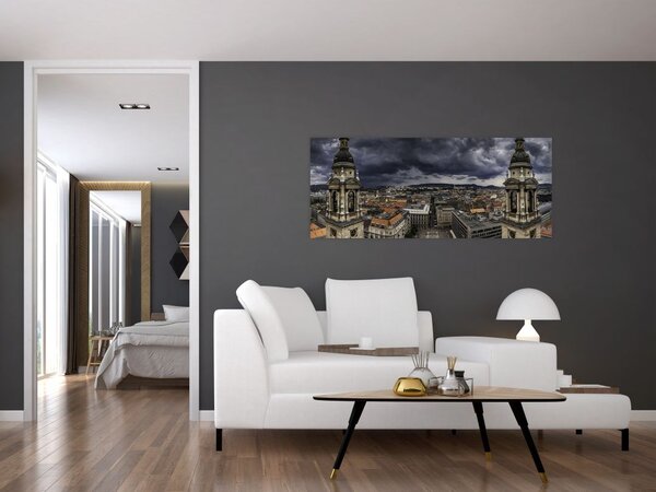 Tablou cu basilică (120x50 cm)
