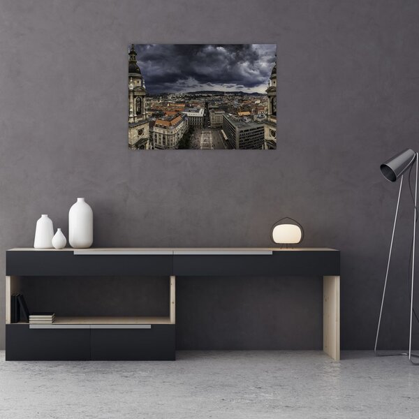 Tablou cu basilică (70x50 cm)
