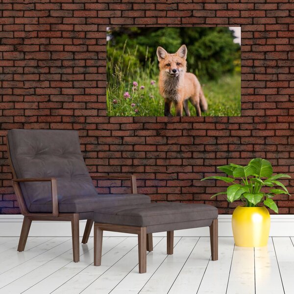 Tablou cu vulpe (90x60 cm)