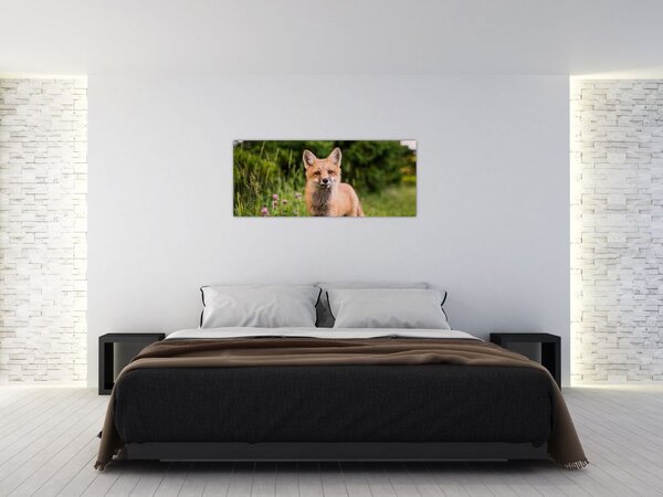 Tablou cu vulpe (120x50 cm)