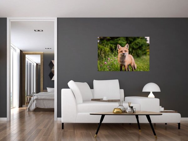 Tablou cu vulpe (90x60 cm)