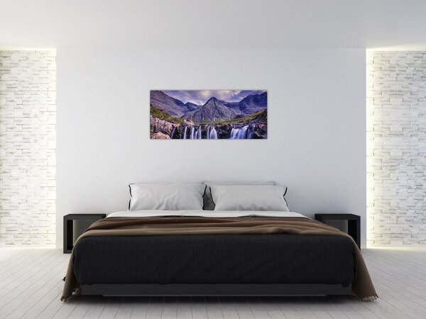 Tablou cu cascade (120x50 cm)