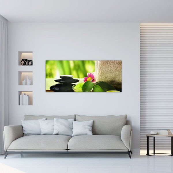 Tablou cu unelte pentru masaj (120x50 cm)