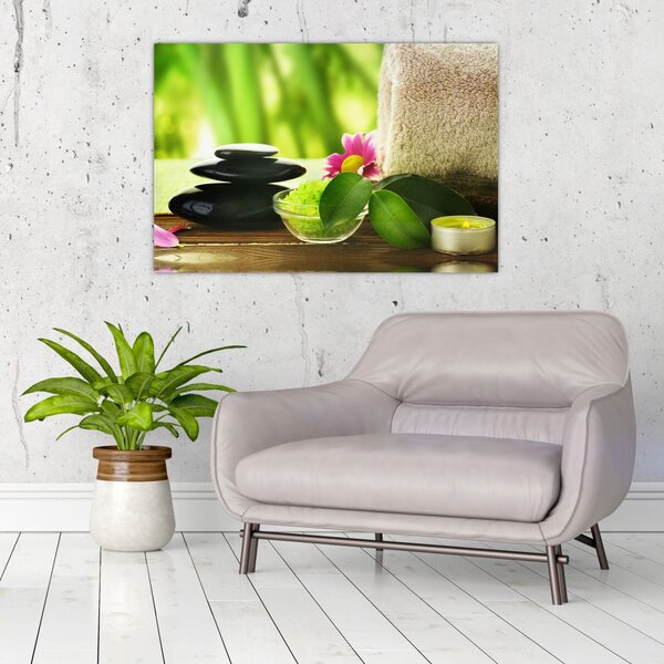 Tablou cu unelte pentru masaj (90x60 cm)