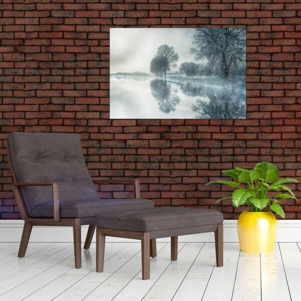 Tablou cu natura iarna (90x60 cm)