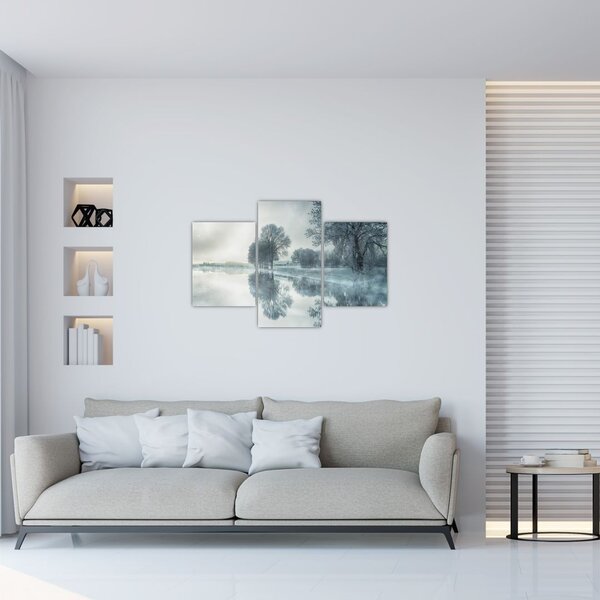 Tablou cu natura iarna (90x60 cm)