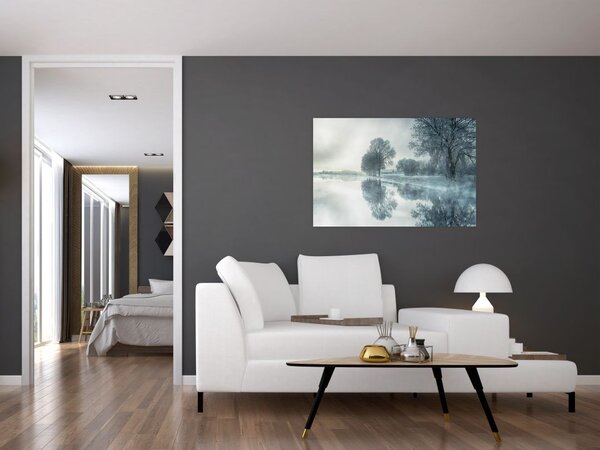 Tablou cu natura iarna (90x60 cm)