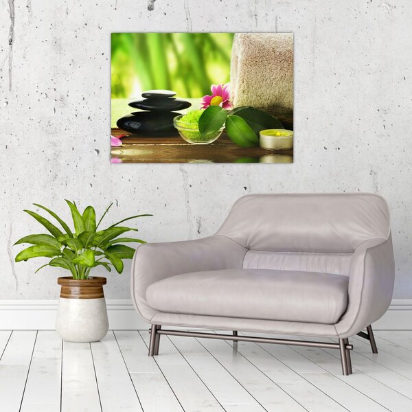Tablou cu unelte pentru masaj (70x50 cm)