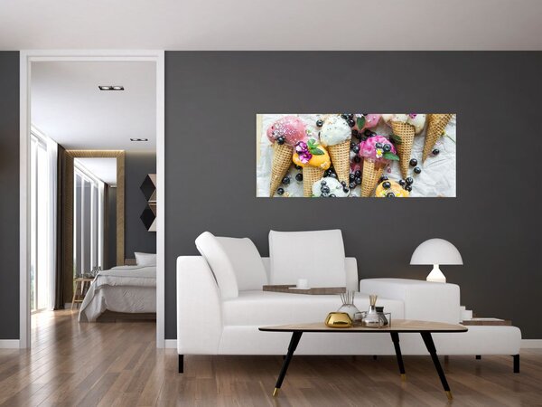 Tablou cu înghețată (120x50 cm)