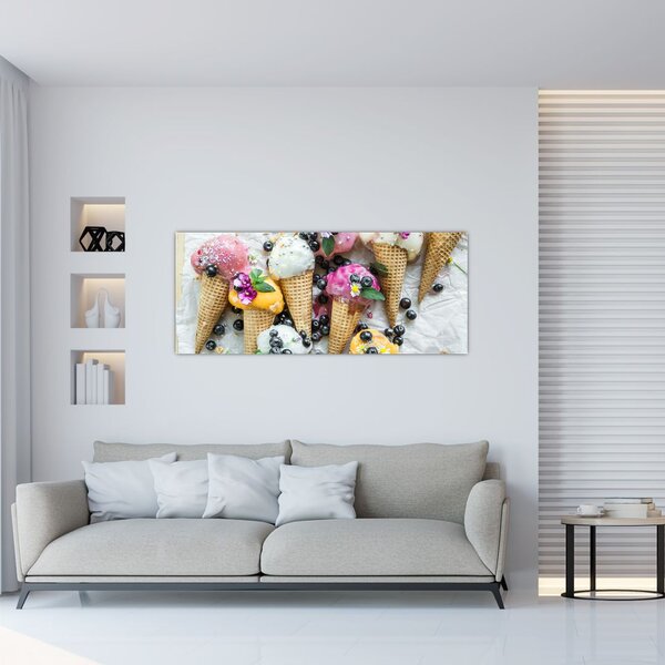 Tablou cu înghețată (120x50 cm)