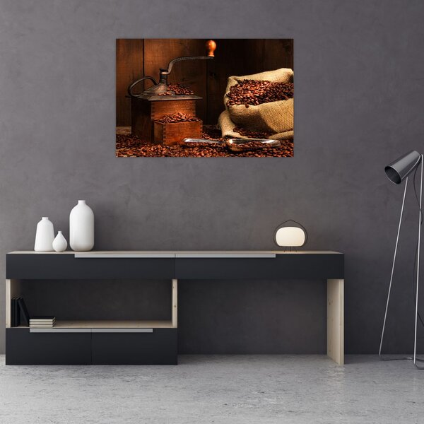 Tablou cu cafea (90x60 cm)