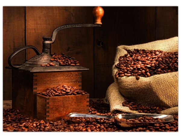 Tablou cu cafea (70x50 cm)