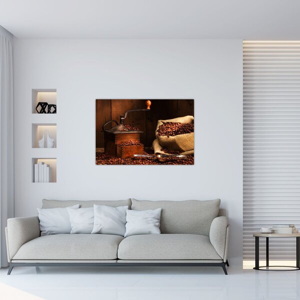 Tablou cu cafea (90x60 cm)