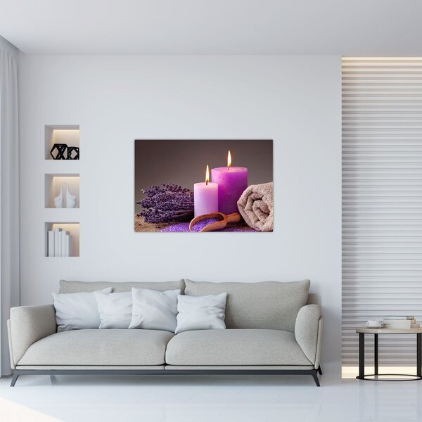 Tablou cu produsele spa (90x60 cm)