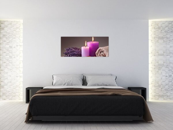 Tablou cu produsele spa (120x50 cm)