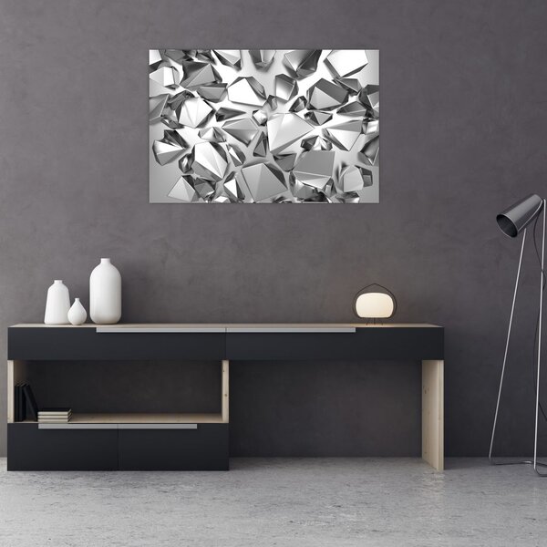 Tablou cu abstracție 3D (90x60 cm)
