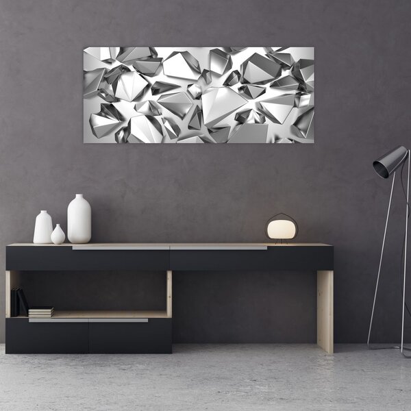 Tablou cu abstracție 3D (120x50 cm)