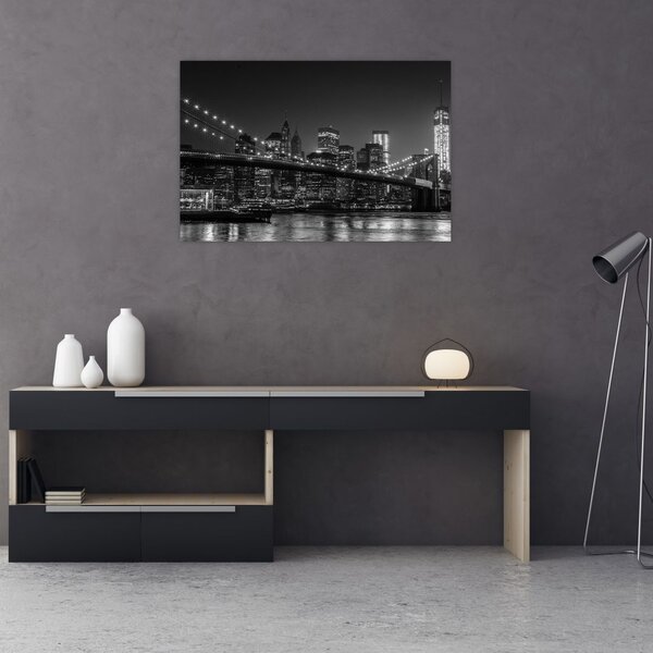 Tablou cu podul Brooklin în New York (90x60 cm)